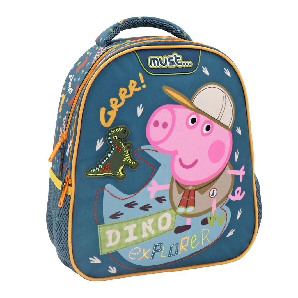 Must Georges Pig 12.5" backpack 2 compartments