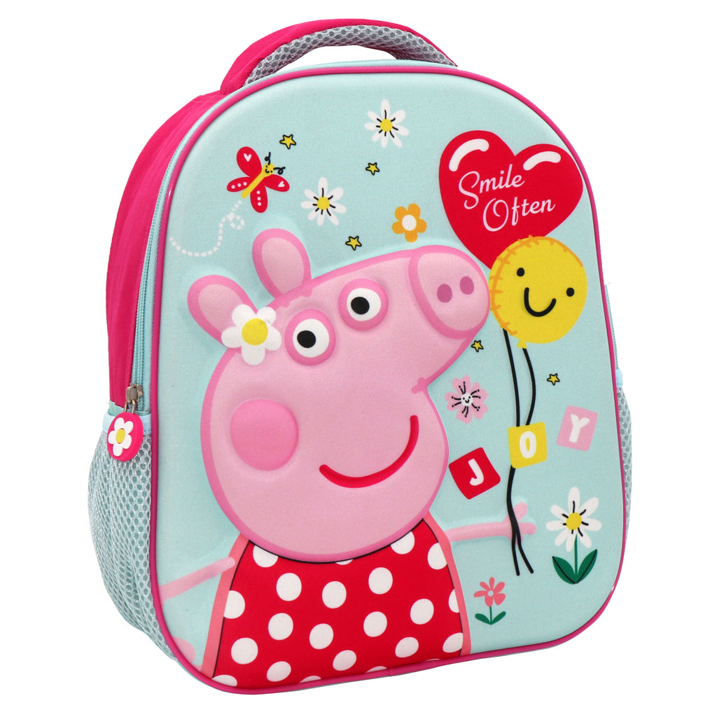 Must Peppa Pig 12.5" 3D backpack