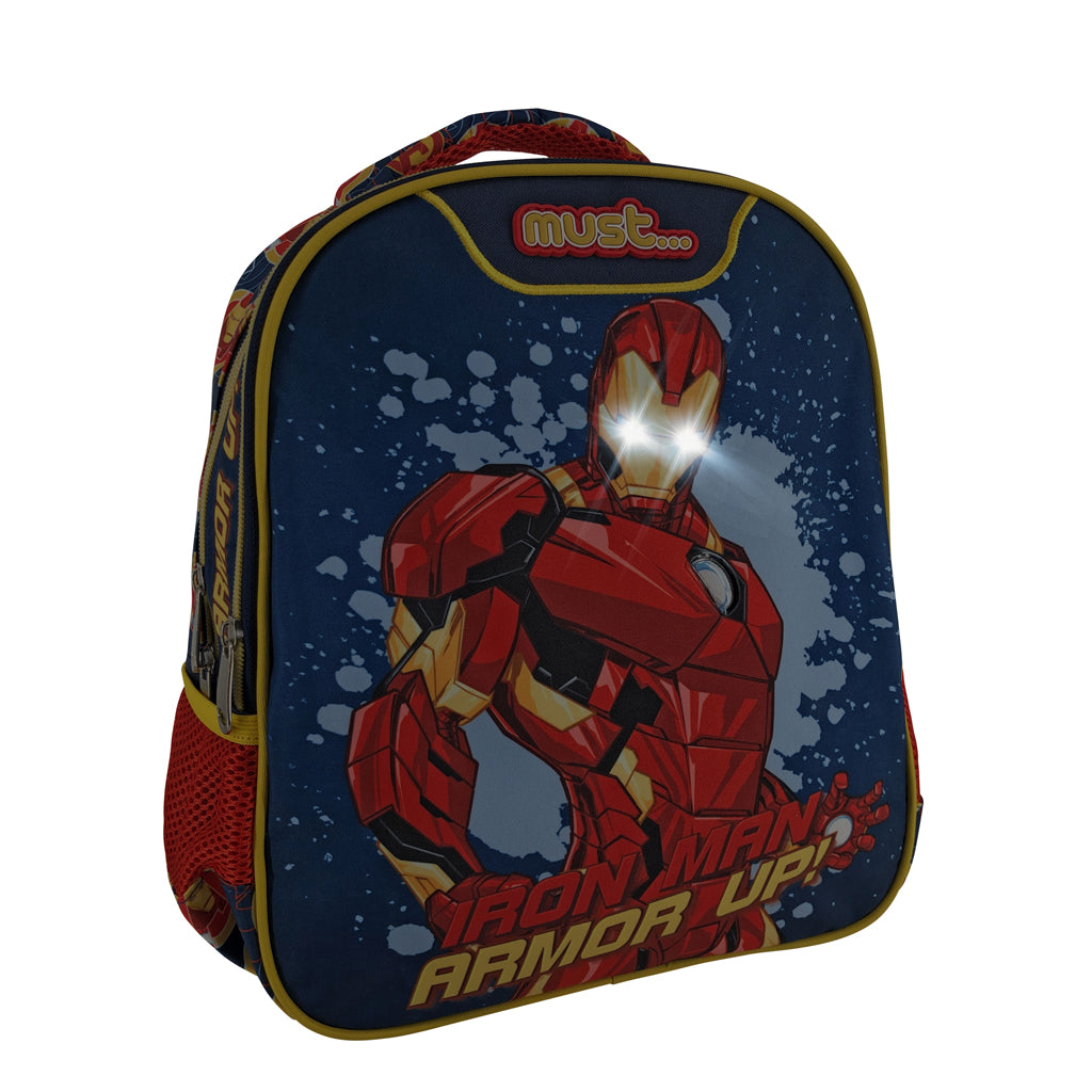 Must Iron Man 12.5" Backpack 2 compartments