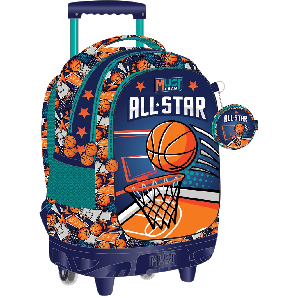 Must Team 17" trolley basketball