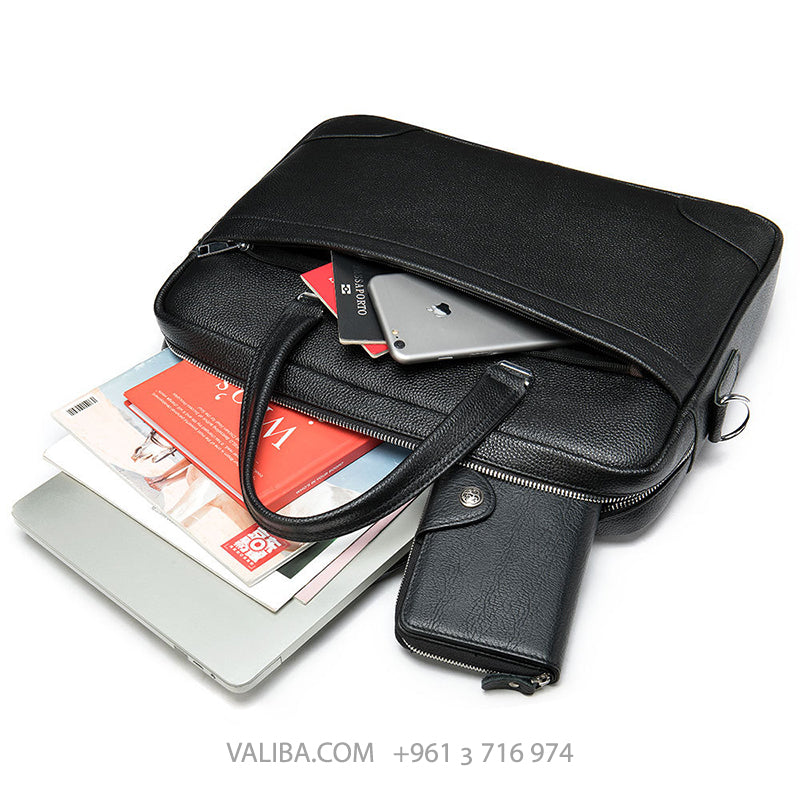 Leather Business Briefcase
