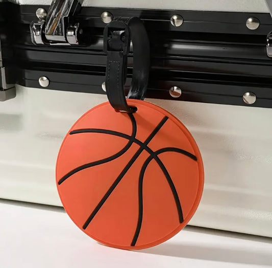 Basketball Luggage Name Tag
