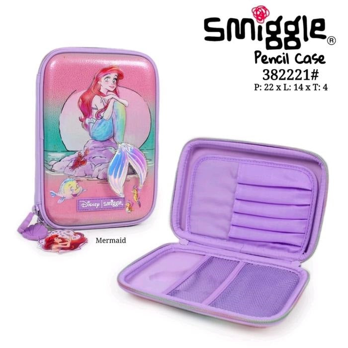 Smiggle Ariel Mermaid Hardtop Pencil Case