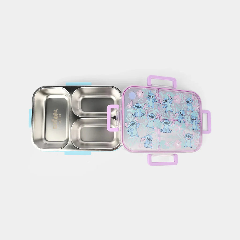 Smiggle Stitch Stainless Steel Lunch Box