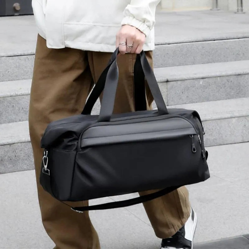 Handbag with Shoe Compartment
