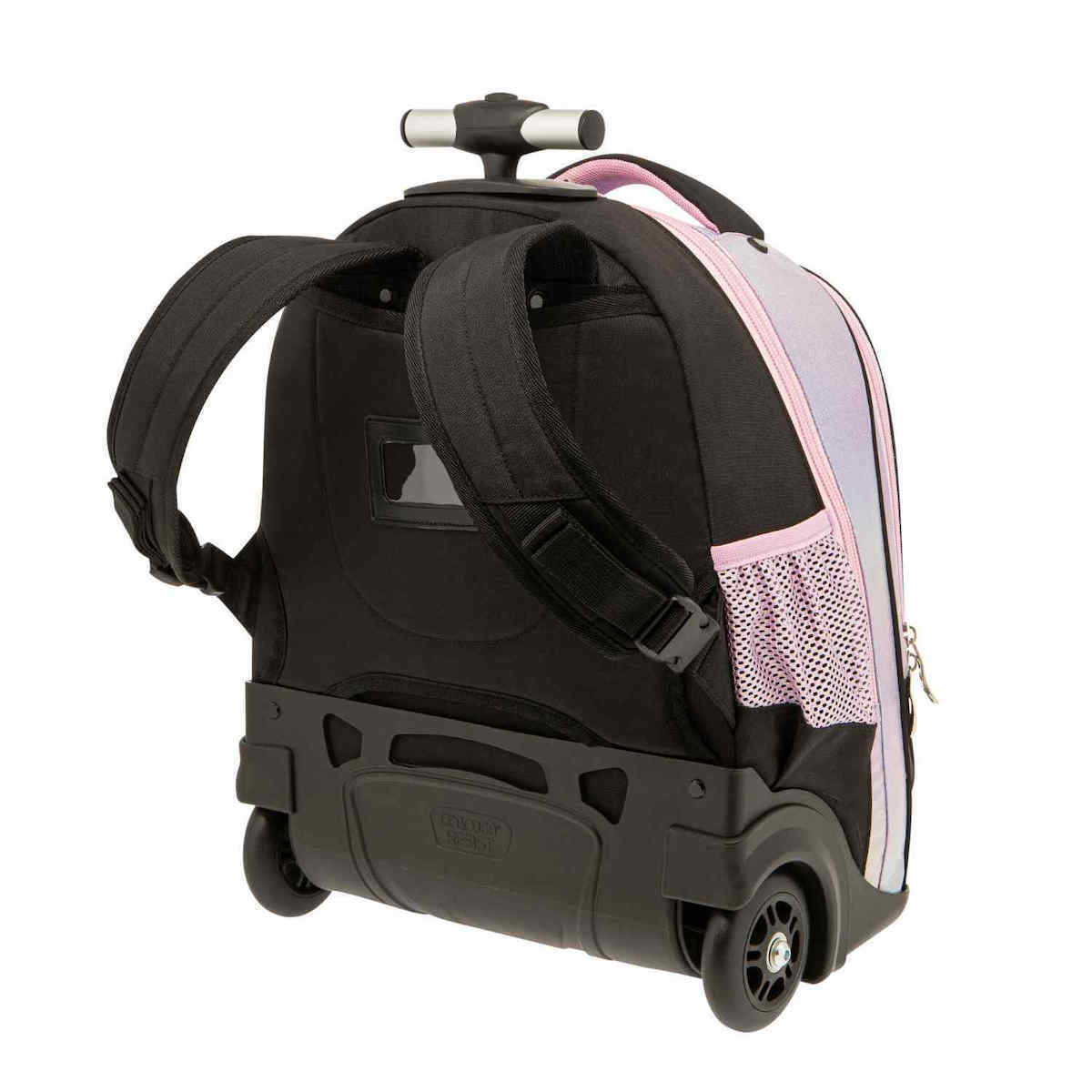 Trolley School Backpack Rolling Butterfly Dress