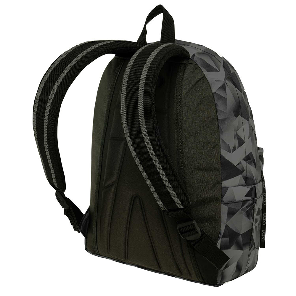 Original Scarf Shapes Backpack - Black/Grey