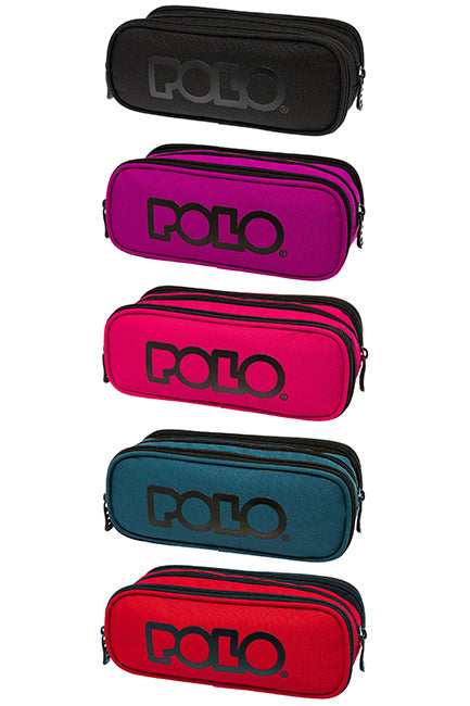 Polo Pencil Case Triple