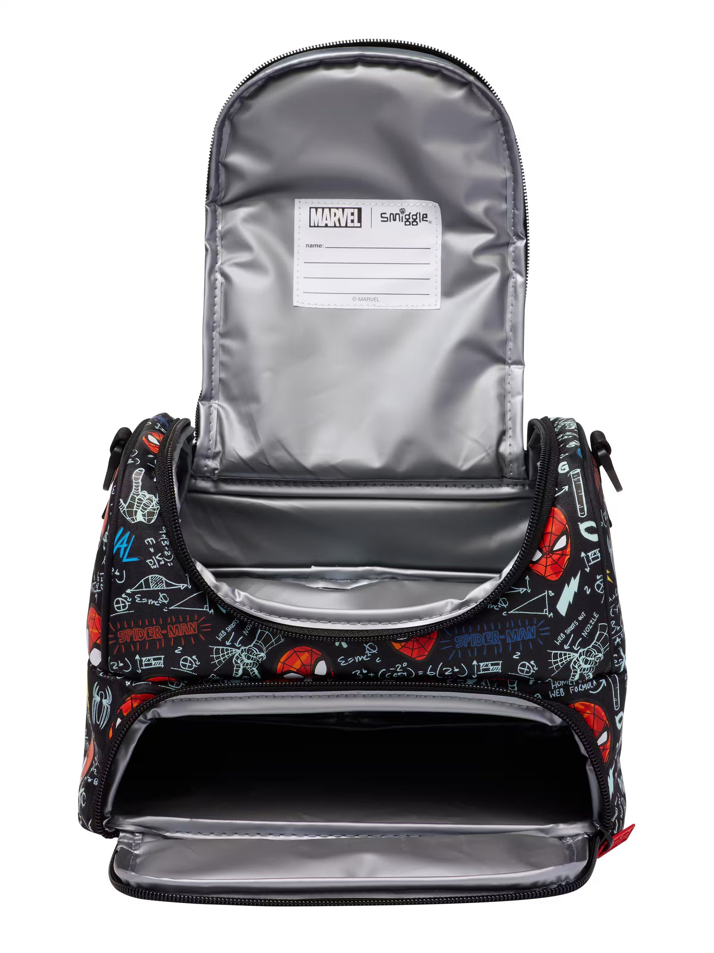 Spider-Man Double Pocket Lunchbox With Strap