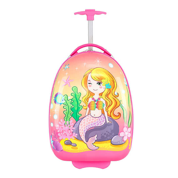 Kids scooter suitcase - Mermaid