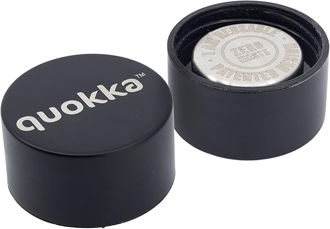Quokka Black 630ML | Stainless Steel Water Bottles BPA Free | Double Wall Thermal Bottle