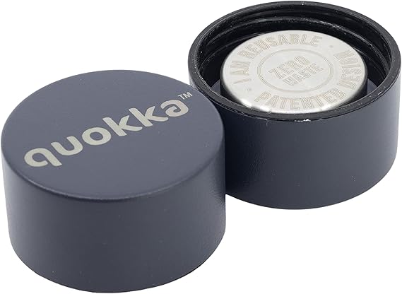 Quokka Grey 630ML with Silicone Hook | Stainless Steel Water Bottles BPA Free | Double Wall Thermal Bottle