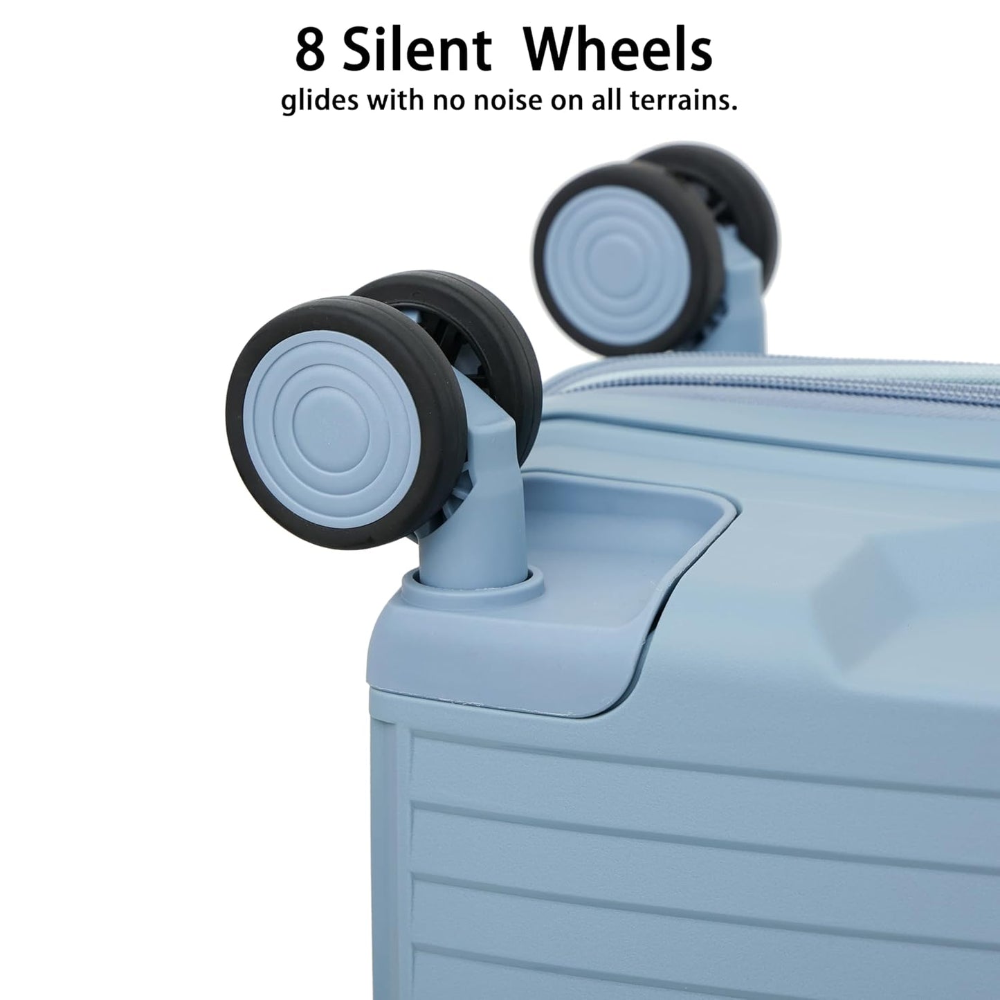 PP Luggage - 28" - Grey Blue
