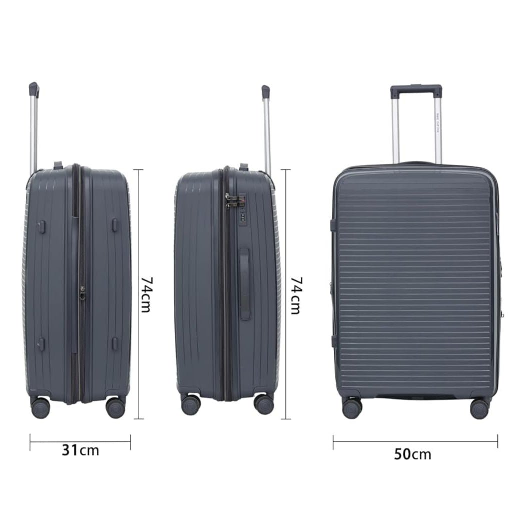 PP Luggage + Cup Holder - 28" - Dark Grey