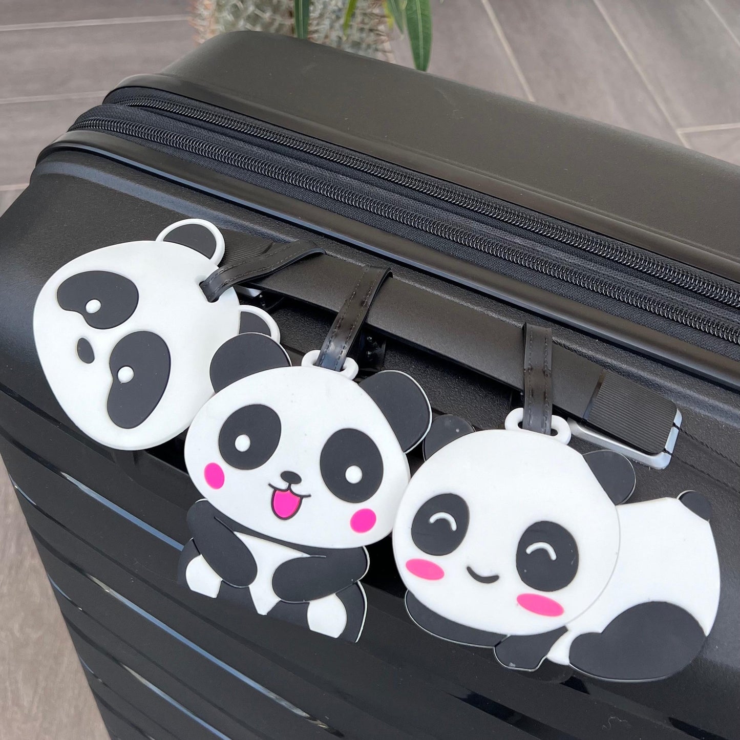 Panda Luggage Name Tag