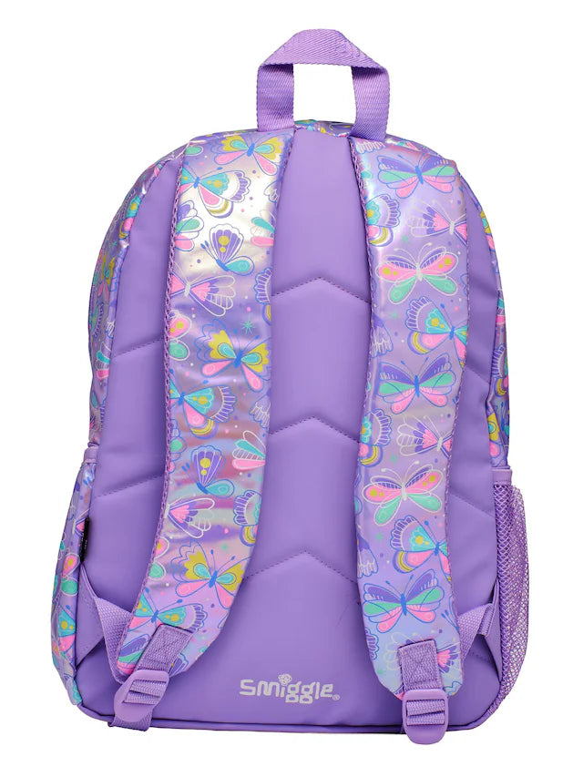 Purple Butterfly Flutter Classic Backpack