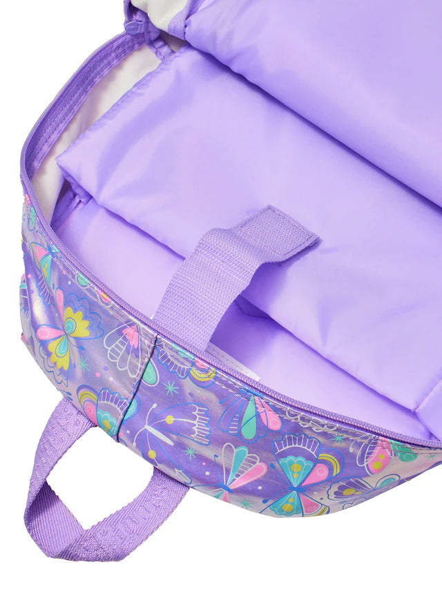 Purple Butterfly Flutter Classic Backpack