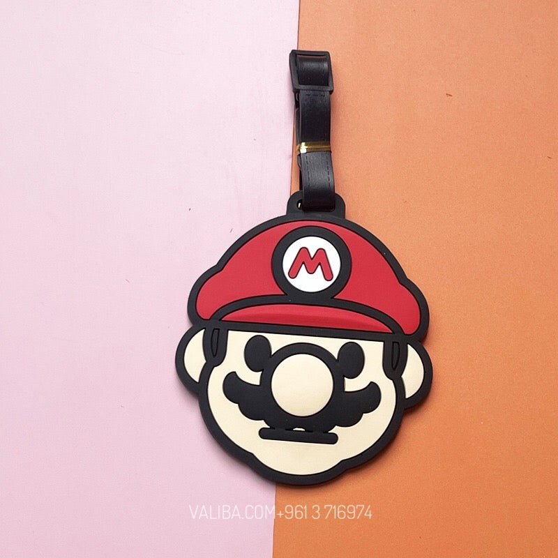 Super Mario Luggage Name Tag