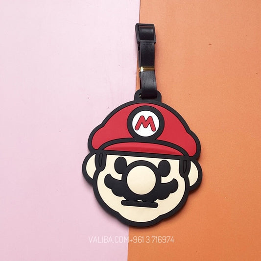 Super Mario Luggage Name Tag