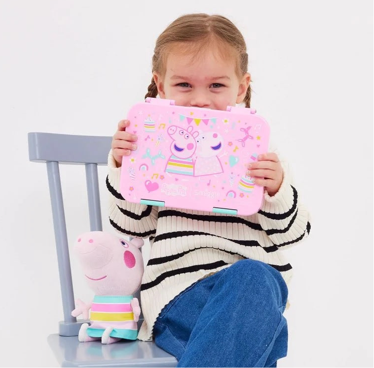 Smiggle Peppa Pig lunch box