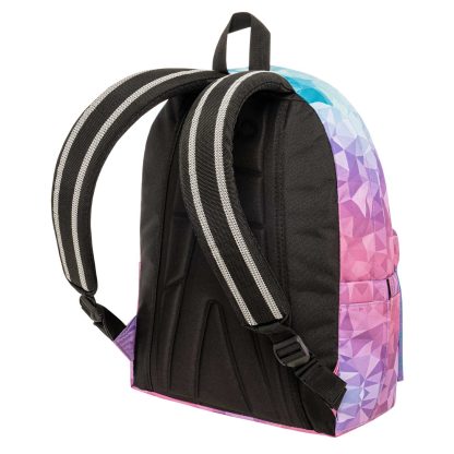 Original Scarf Shapes Backpack - CYAN/FUCHSIA
