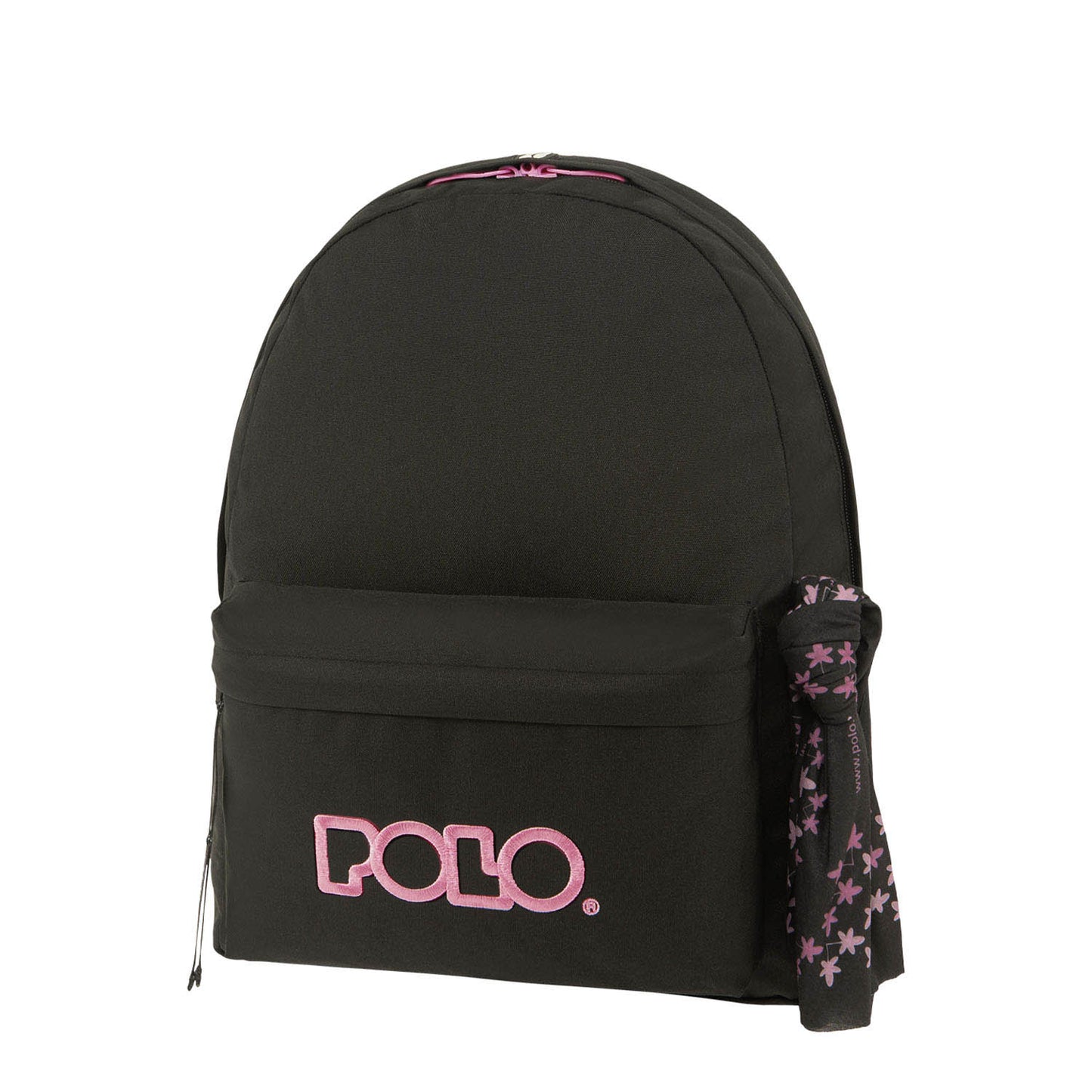 Original Scarf Backpack - Black-Violet