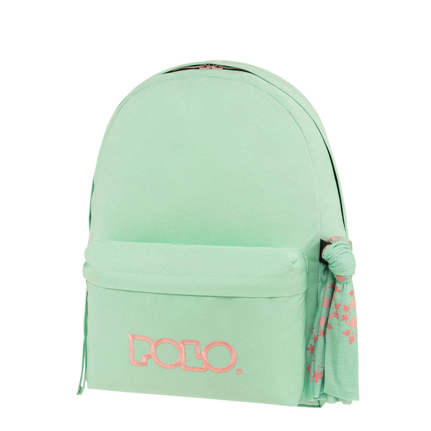 Original Double Scarf Backpack - Light Green-Pink