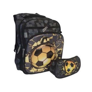 Football Backpack + FREE Pencil Case