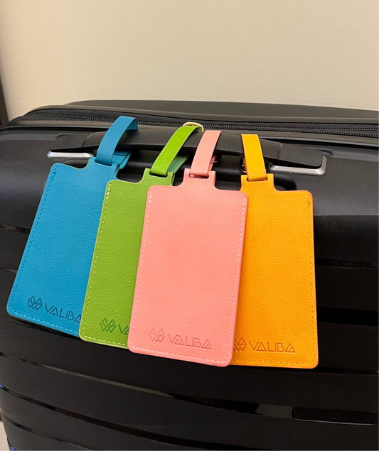 Leather Luggage Name Tag