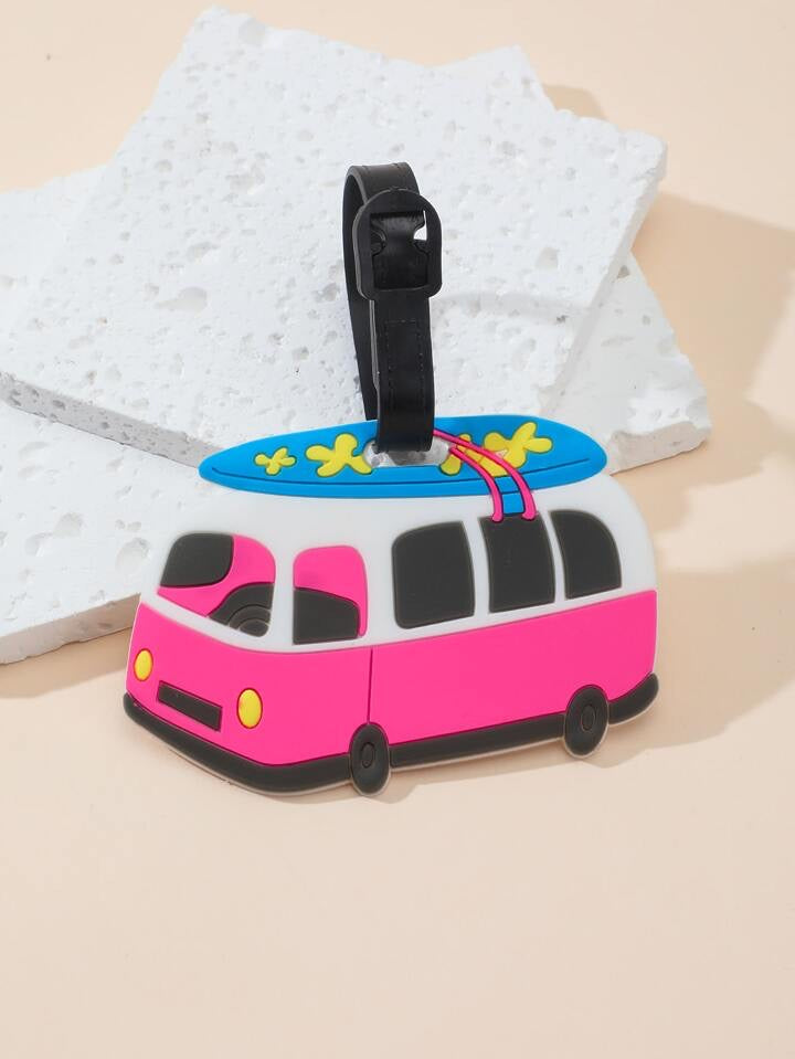 Surf Bus Luggage Name Tag