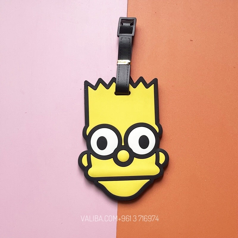 Simpsons Luggage Name Tag