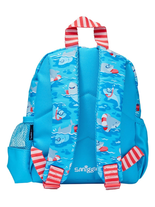 Blue Over and Under Teeny Tiny Backpack Shark