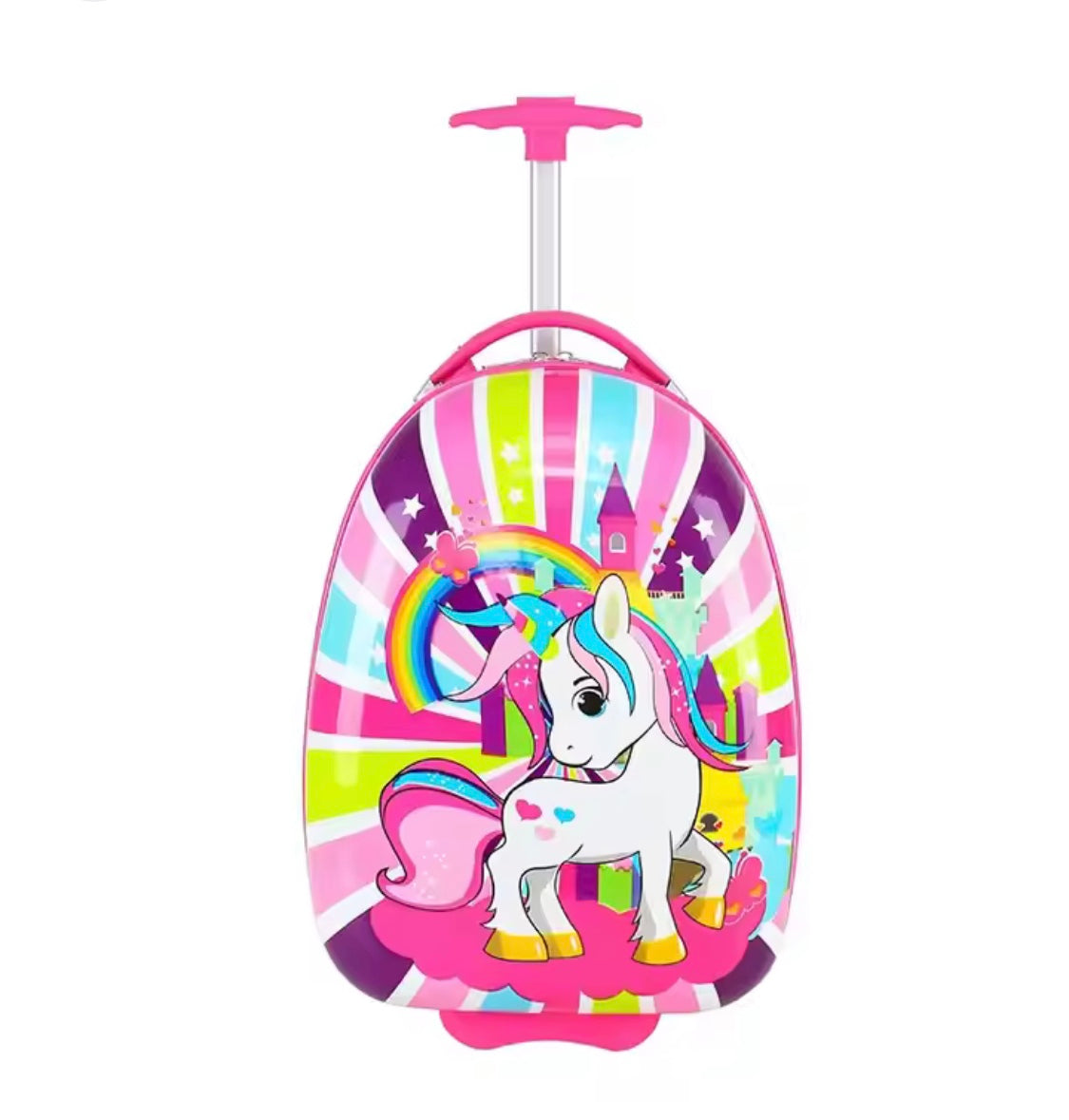 Kids scooter suitcase - Unicorn