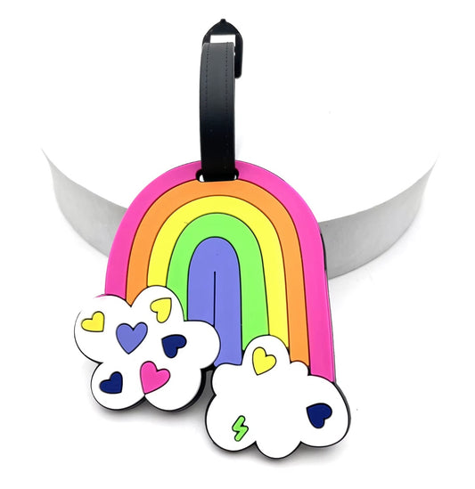 Rainbow Luggage Name Tag