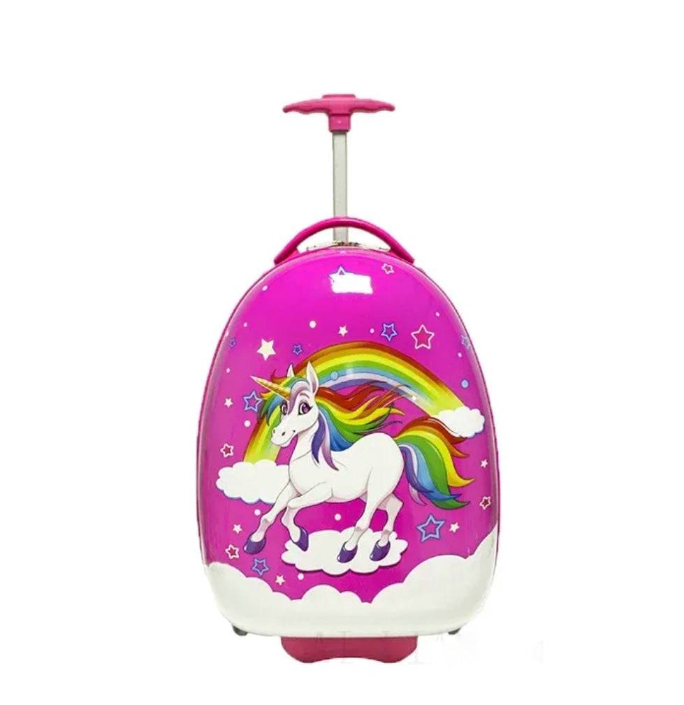 Kids scooter suitcase - Unicorn