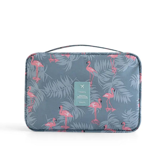 Flamingo Travel Toiletry Bag