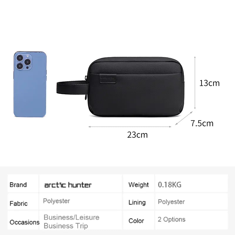 Arctic Hunter Pouch K00580 Grey