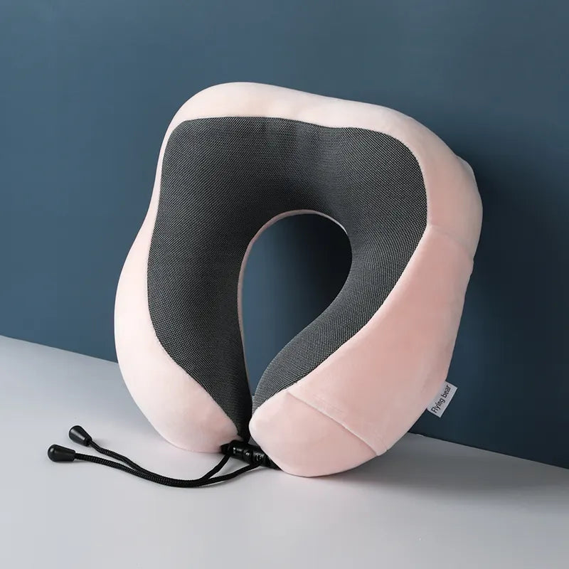 Neck Pillow - Memory Foam - Pink