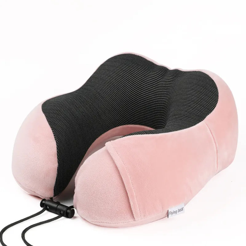 Neck Pillow - Memory Foam - Pink