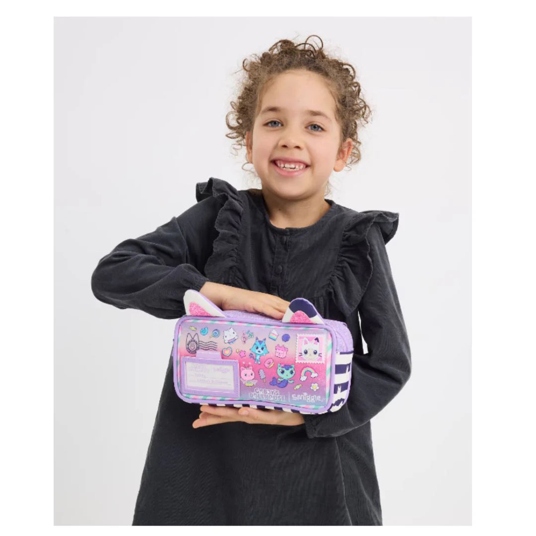 Purple Gabby's Dollhouse Post Pencil Case