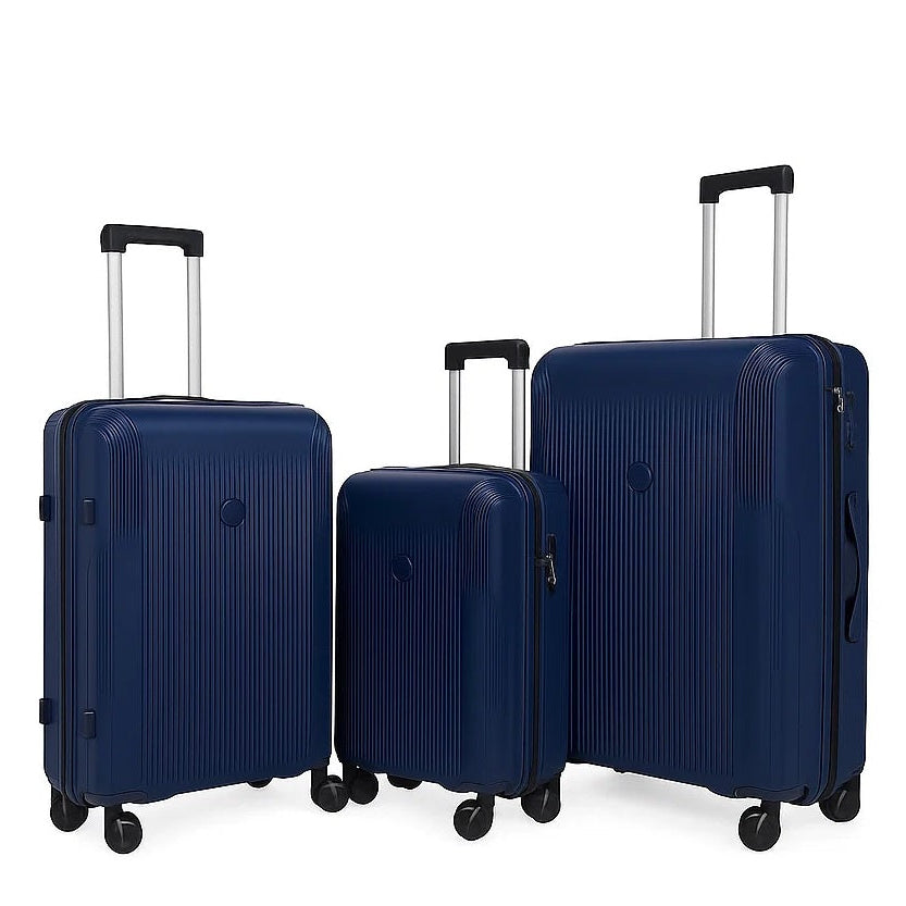 Monza PP Luggage Set - Dark Blue