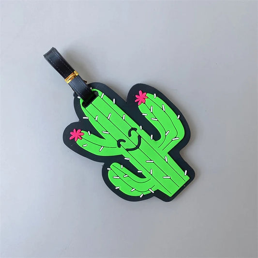 Cactus Luggage Name Tag