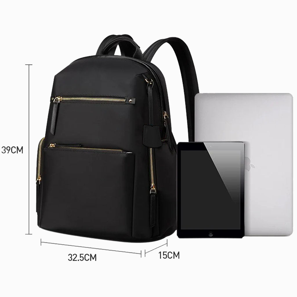 Valiba Women's Laptop Backpack - 13inch Laptop Black