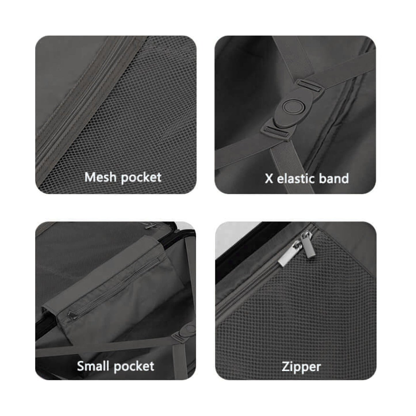 Capri PP Luggage - 24" - Black