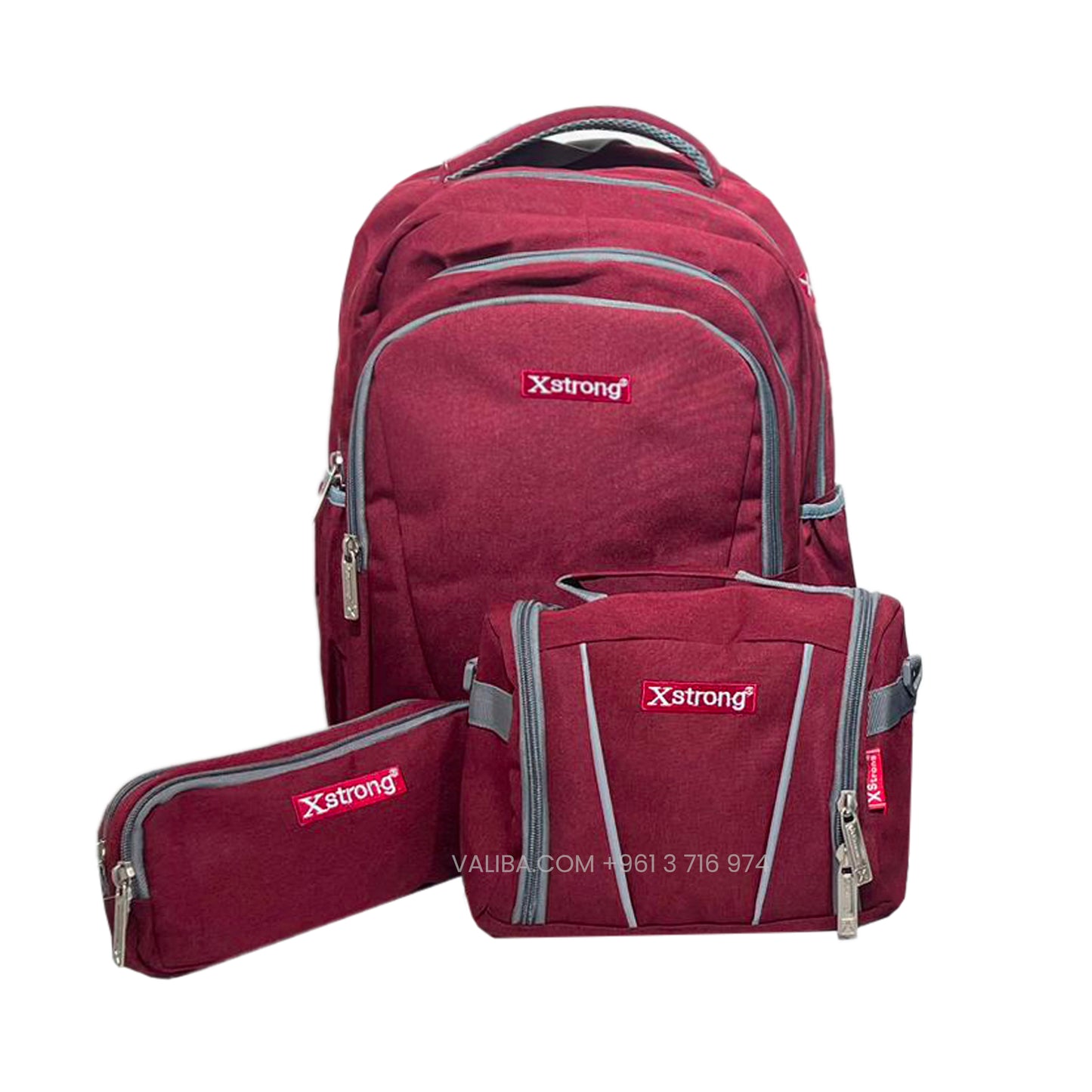 3-Piece Red Set