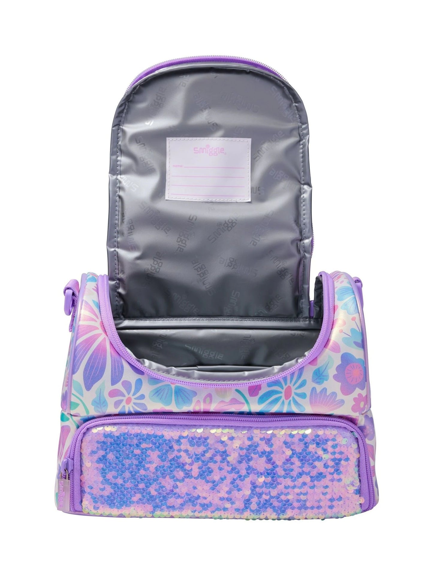Bloom Purple Flower Lunch Bag