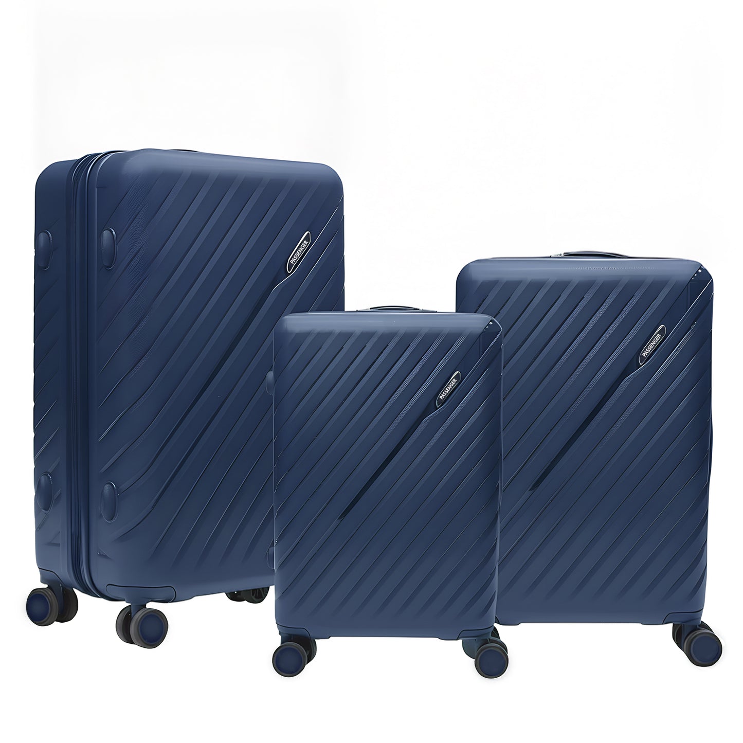 Atlantic PP Luggage Set - Dark Blue