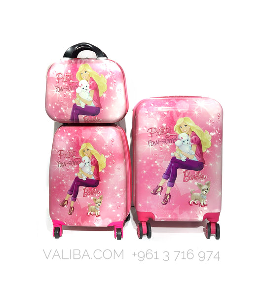 Kids suitcase - Barbie 8"/16"/20"