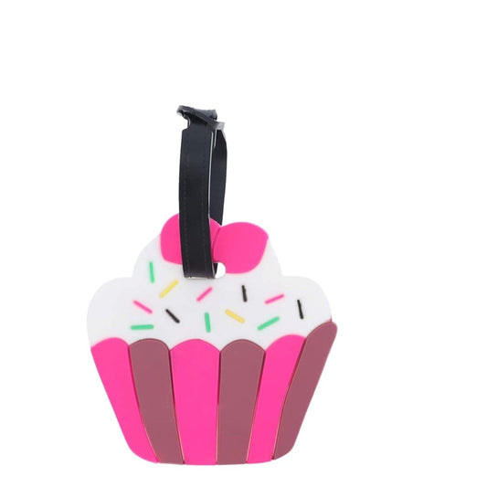 Cupcake Luggage Name Tag
