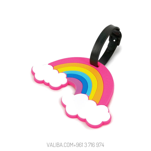 Rainbow Luggage Name Tag